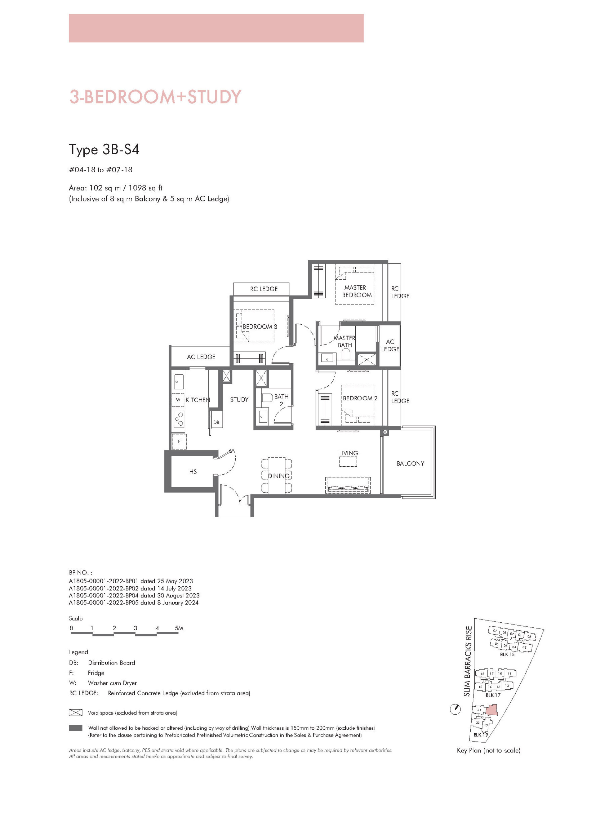 The Hill @one-north floorplan